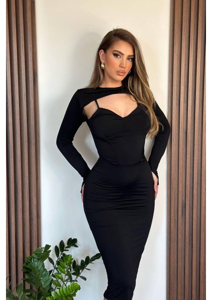 Sandy Uzun Elbise