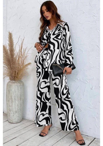 Sandy Dijital Baskılı Ikili Tulum