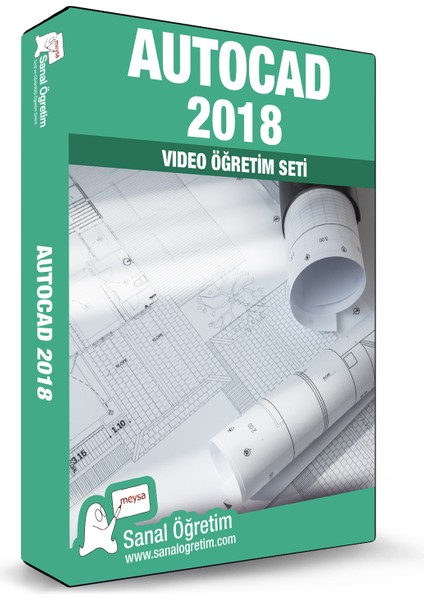 Sanal Öğretim Autocad 2018 Video Ders Eğitim Seti