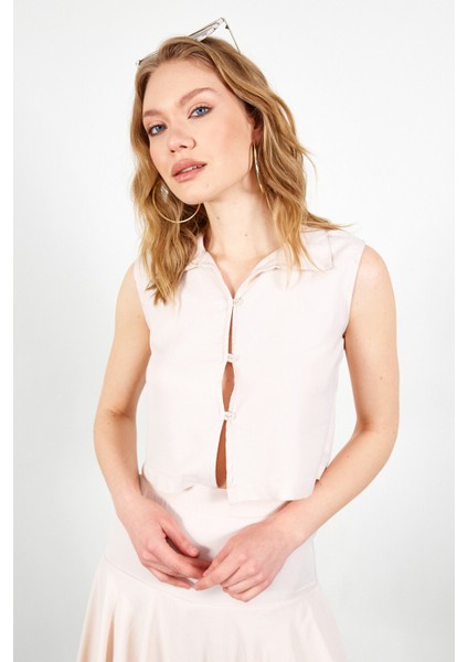 Taş Crop Kadın Gömlek fiyatları