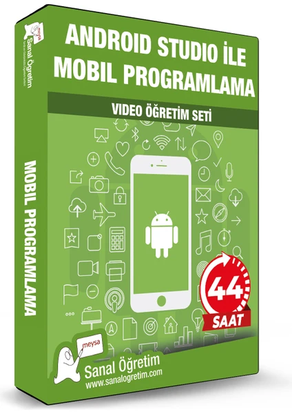 Sanal Öğretim Android Studio ile Mobil Programlama Video Ders Eğitim Seti