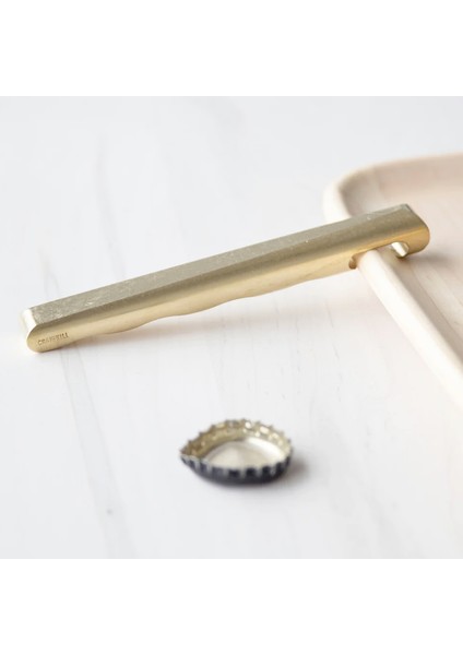 Ripple Tap Opener Brass Dalgalı Metal Kapağı Paslanmaz Çelik Şişe Açacağı Altın fiyatları