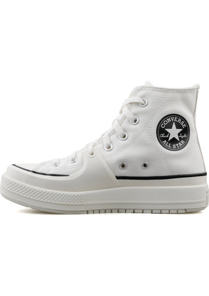 Chuck Taylor All Star Construct Kadın Günlük Ayakkabı A02832C Beyaz fiyatları