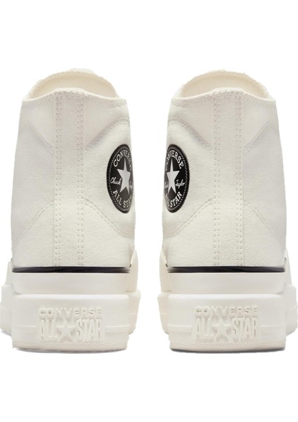 Chuck Taylor All Star Construct Kadın Günlük Ayakkabı A02832C Beyaz fırsatları