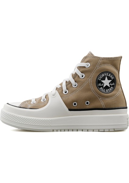 Chuck Taylor All Star Construct Kadın Günlük Ayakkabı A03876C Krem