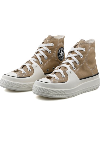 Chuck Taylor All Star Construct Kadın Günlük Ayakkabı A03876C Krem