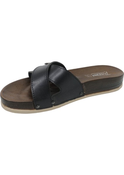 Parmi 21502 Kadın Siyah Günlük Kullanım Terlik modelleri