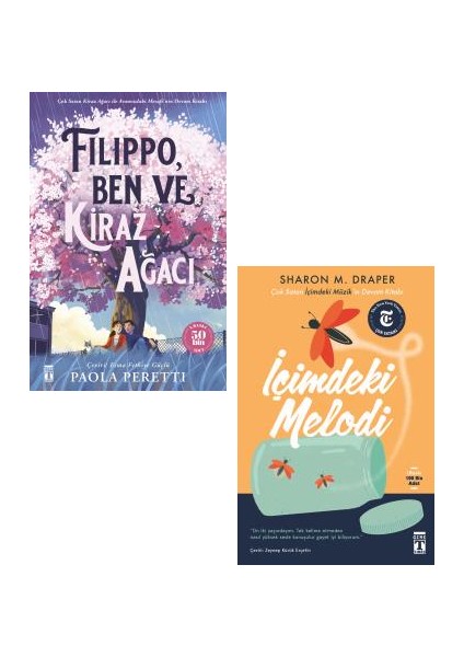 Filippo Ben ve Kiraz Ağacı + Içimdeki Melodi 2 Kitap Set