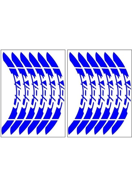 Reflektör Mavi Yamaha Ybr Uyumlu Büyük Jant Şeridi