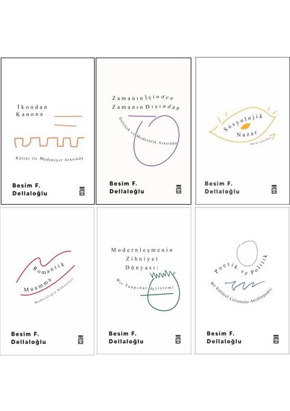 Besim F. Dellaloğlu 6 Kitap Set
