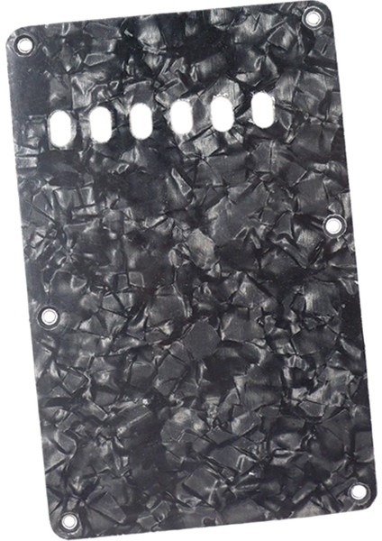 Elektro Gitar Aksesuar Değiştirme Stili Için 6 Delik Pickguard Backplate (Yurt Dışından) fırsatları