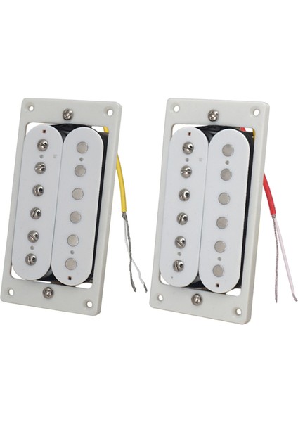 2x Elektro Gitar Pickup 50MM 52MM Humbucker Pickup Pickup Set 6 Dizeler (Yurt Dışından)