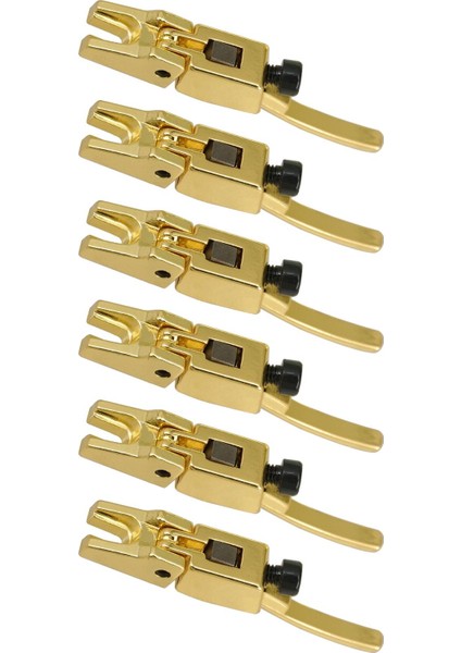 6pcs Gitar Kilitli Dize Saddles Kilitli Dize Eyer Parçaları Dıy Değiştiriyor (Yurt Dışından)