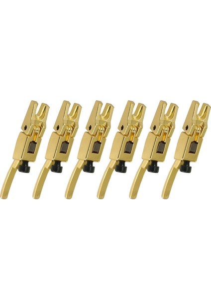 6pcs Gitar Kilitli Dize Saddles Kilitli Dize Eyer Parçaları Dıy Değiştiriyor (Yurt Dışından) modelleri