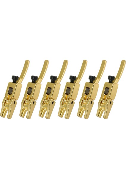6pcs Gitar Kilitli Dize Saddles Kilitli Dize Eyer Parçaları Dıy Değiştiriyor (Yurt Dışından) fırsatları