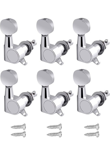 6x Pegs Mühürlü Mükemmel Uygun Gitar Aksesuarları Argent 6r (Yurt Dışından) modelleri