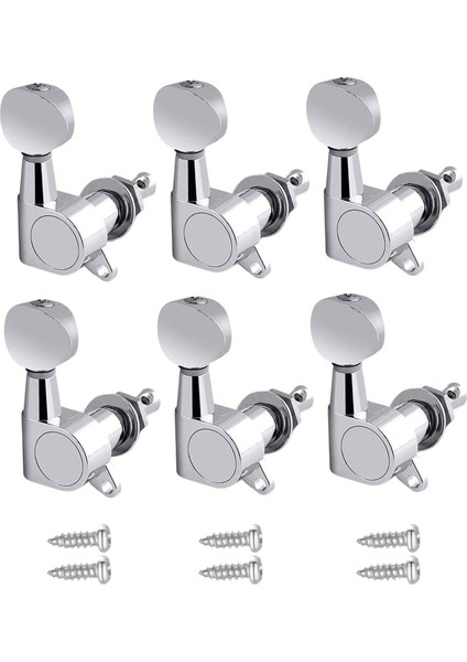 6x Pegs Mühürlü Mükemmel Uygun Gitar Aksesuarları Argent 6r (Yurt Dışından) fırsatları