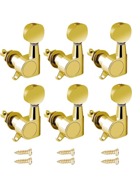 6x Pegs Mühürlü Mükemmel Fit Gitar Aksesuarları Aureate 6l (Yurt Dışından) modelleri