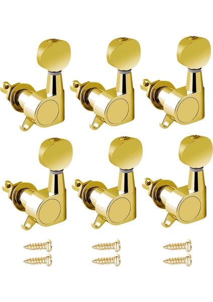 6x Pegs Mühürlü Mükemmel Fit Gitar Aksesuarları Aureate 6l (Yurt Dışından) fırsatları