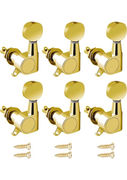 6x Pegs Mühürlü Mükemmel Fit Gitar Aksesuarları Aureate 6l (Yurt Dışından) indirimleri