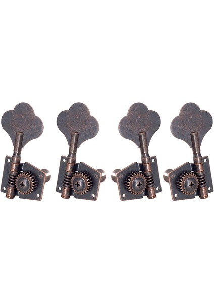 4pcs Bas Gitar Için Bass Tuner Pegs Açıldı Elektro Gitar Halk Guitars 2L2R Kırmızı Bronz (Yurt Dışından) indirimleri