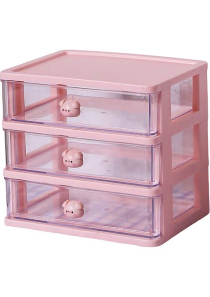 Masaüstü Çekmecesi Organizatör Çok Fonksiyonlu Depolama Çekmeceleri Çekmeceler Için Kılıf Pembe (Yurt Dışından)