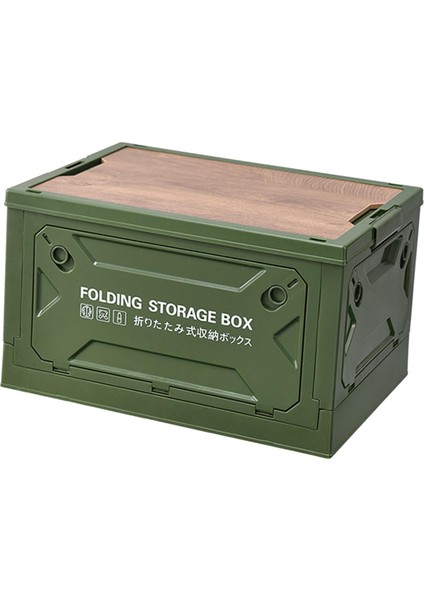 Katlanabilir Depolama Kutusu Katlanabilir Depolama Bölmesi Büyük Boy Kitap Kutuları Istiflenebilir Yeşil (Yurt Dışından) fırsatları