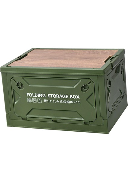 Katlanabilir Depolama Kutusu Katlanabilir Depolama Bölmesi Büyük Boy Kitap Kutuları Istiflenebilir Yeşil (Yurt Dışından) indirimleri