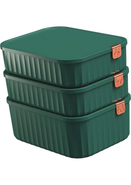 3x Çekmece Organizatör Çorap Iç Çamaşırı Kayışları Dolap Saklama Kutuları Yeşil (Yurt Dışından) fırsatları