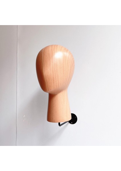 Manken Head Model/ Ev Salonu ve Seyahat Yeni Başlayanlar Için Kafa Kafası Koyu Ahşap Tahıl (Yurt Dışından) modelleri