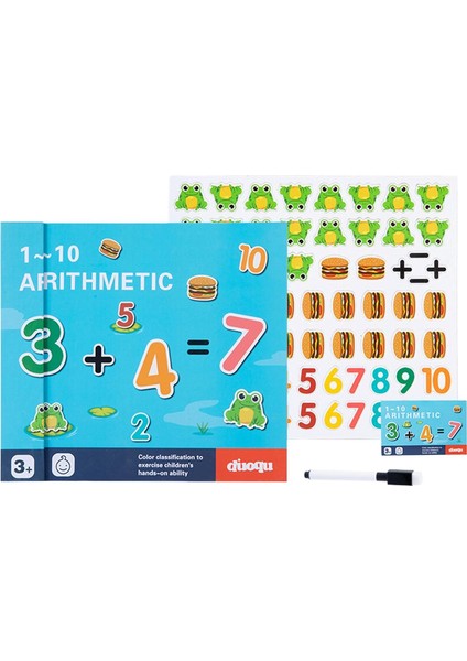 Game Kids Matematik Oyuncak Oyuncakları 1 Ila 10 (Yurt Dışından)