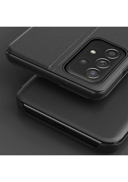 Hafif Ince Görünüm Pu Deri Samsung Galaxy A73 5g Için Iyi Korunabilir Katlanabilir Stant Telefon Kapağı (Yurt Dışından) fırsatları