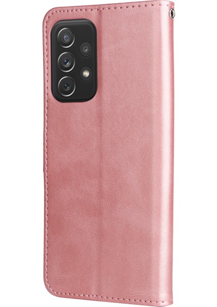 Fermuarlı Cep Tasarım Pu Deri Telefon Kasası Para Tutucu Cüzdan Standı Stant Katlama Çantası Samsung Galaxy A73 5g (Yurt Dışından) modelleri