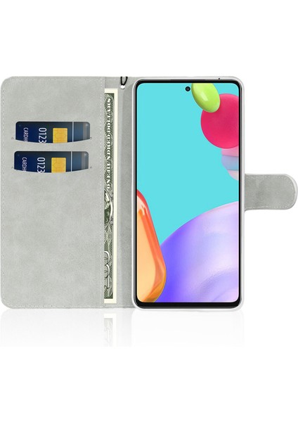 Samsung Galaxy A73 Için 5g Işıltılı Payetler Pu Deri Deri Anti-Çizelge Koruyucu Telefon Kılıfı Stand Cüzdanı (Yurt Dışından) indirimleri