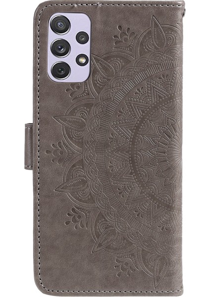 Stand Cüzdan Fonksiyonu Pu Deri Telefon Folio Flip Kapak Kılıfı Samsung Galaxy A73 5g Için Kayış (Yurt Dışından) fırsatları