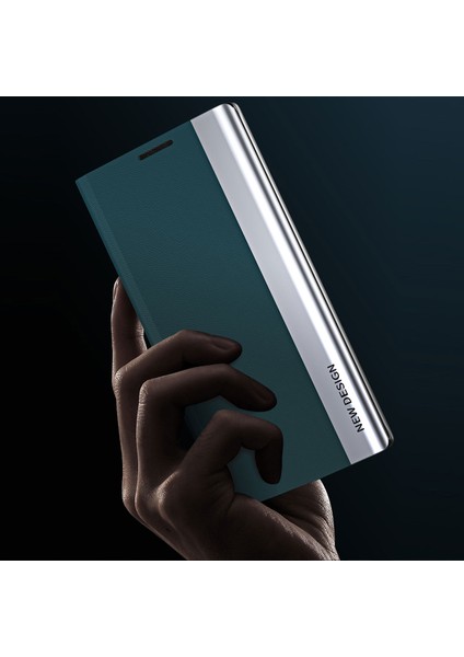 Folio Flip Manyetik Emilim Anti-Çizgiye Dökme Şok Geçirmez Pu Deri Stand Samsung Galaxy A73 5g Için (Yurt Dışından) fiyatları