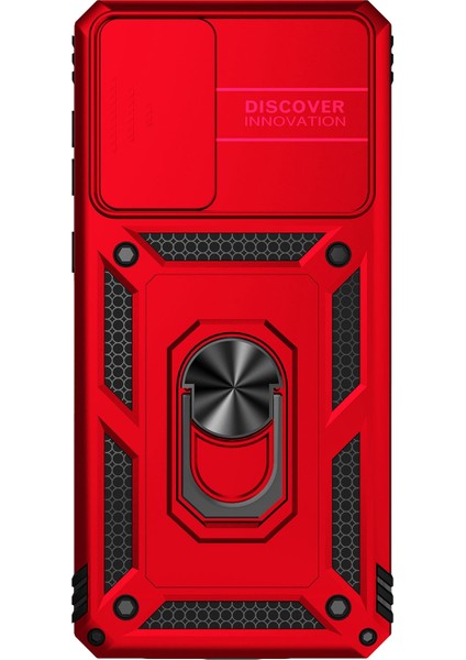 Samsung Galaxy A73 5g Kamera Koruma Kılıfı Yumuşak Tpu + Sert Pc Hibrit Tasarım Şok Emilim Koruyucu Kapak Dönen Halka Kickstand (Yurt Dışından) fiyatları