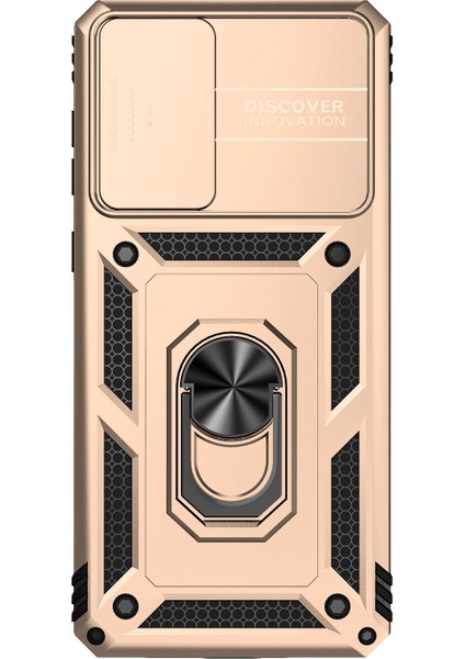 Samsung Galaxy A73 5g Kamera Koruma Kılıfı Yumuşak Tpu + Sert Pc Hibrit Tasarım Şok Emilim Koruyucu Kapak Dönen Halka Kickstand (Yurt Dışından) fiyatları