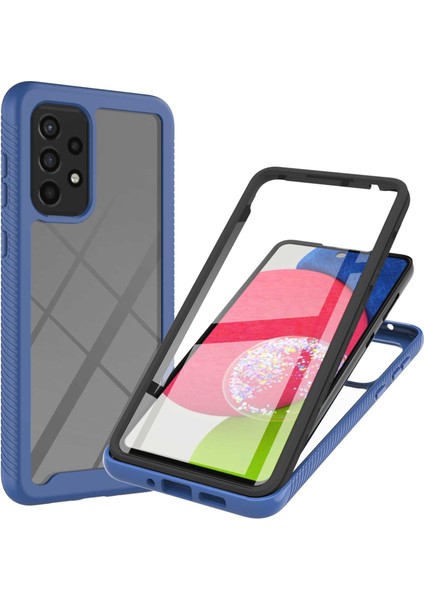 Samsung Galaxy A73 5g Söndürülebilir Telefon Kılıfı Tpu+Pc Kapağı Dahili Evcil Hayvan Ekranı Koruyucusu (Yurt Dışından)