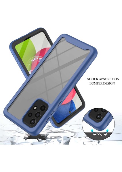 Samsung Galaxy A73 5g Söndürülebilir Telefon Kılıfı Tpu+Pc Kapağı Dahili Evcil Hayvan Ekranı Koruyucusu (Yurt Dışından) modelleri