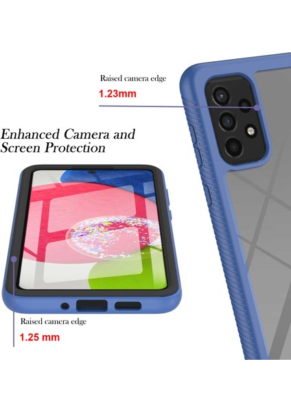 Samsung Galaxy A73 5g Söndürülebilir Telefon Kılıfı Tpu+Pc Kapağı Dahili Evcil Hayvan Ekranı Koruyucusu (Yurt Dışından) fırsatları