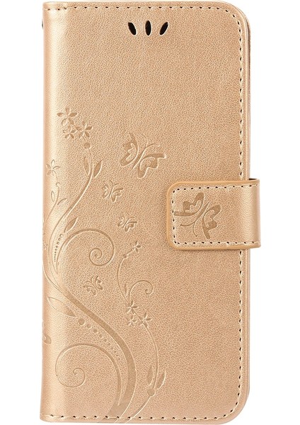 Samsung Galaxy A73 Için 5g Kelebek Çiçeği Baskılı Cüzdan Telefon Kılıfı Pu Deri Folio Flip Kapak Stand/kayış (Yurt Dışından) indirimleri