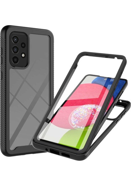 Samsung Galaxy A73 5g Söndürülebilir Telefon Kılıfı Tpu+Pc Kapağı Dahili Evcil Hayvan Ekranı Koruyucusu (Yurt Dışından)