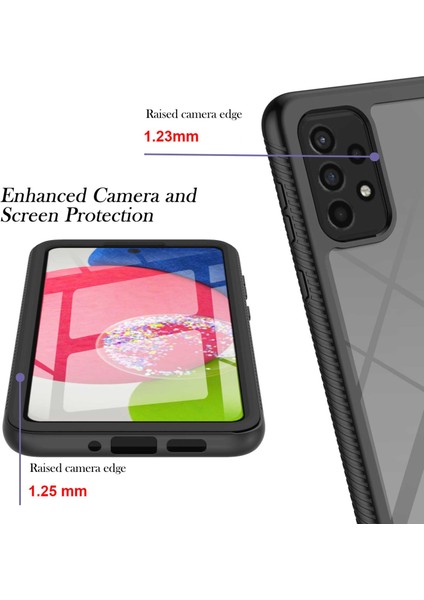 Samsung Galaxy A73 5g Söndürülebilir Telefon Kılıfı Tpu+Pc Kapağı Dahili Evcil Hayvan Ekranı Koruyucusu (Yurt Dışından) fırsatları