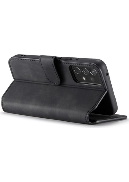 Stand Cüzdan Tasarım Retro Tarzı Pu Deri Kapak Samsung Galaxy A53 5g Için Iç Yumuşak Tpu Telefon Kılıfı (Yurt Dışından)