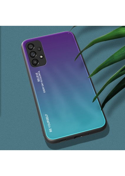 Samsung Galaxy A53 Için 5g Kırmızı Dayanıklı Koruyucu Kabuk Gradyan Renk Temsilli Cam Geri + Yumuşak Tpu Kenar Telefon Kılıfı (Yurt Dışından) indirimleri