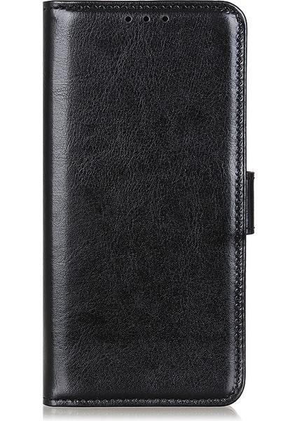 Deri Kılıf Çılgın At Doku Cüzdan Tasarım Telefon Kapak Stant Kabuğu Samsung Galaxy A53 5g (Yurt Dışından)