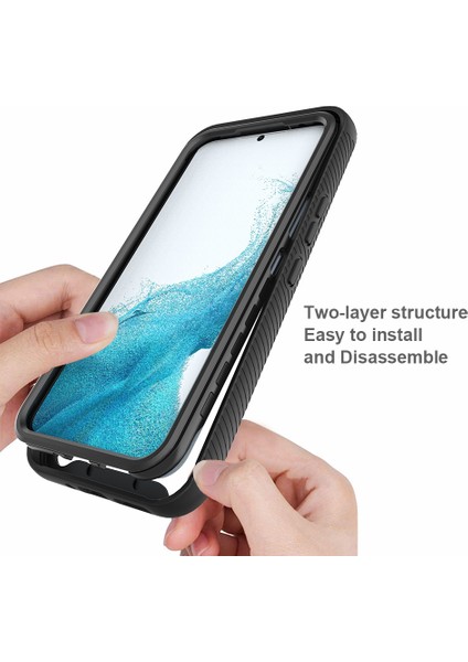 Samsung Galaxy A54 Için 5g Telefon Kılıfı Pc + Tpu Pet Screce Koruncu Ile Tam Koruma Telefon Kapağı (Yurt Dışından) fiyatları