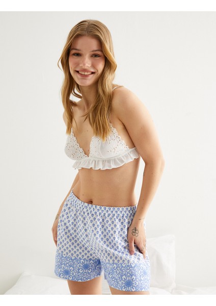 Balensiz Sütyen Dolgusuz Kapsız Fırfırlı Brode fiyatları