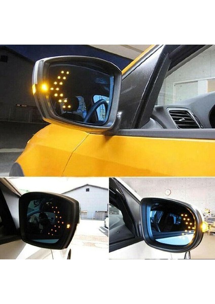 Opel Corsa D Ayna Gündüz Ledi Amber Renk 14 Led'li